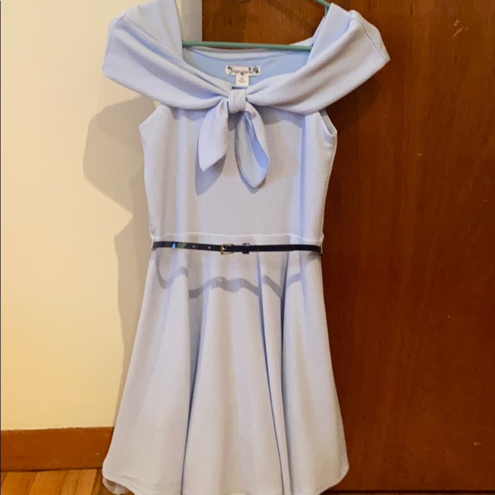 Size 12 girls light blue dress